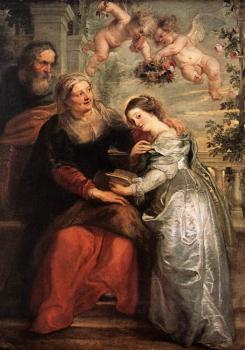 Peter Paul Rubens : The Education of the Virgin
